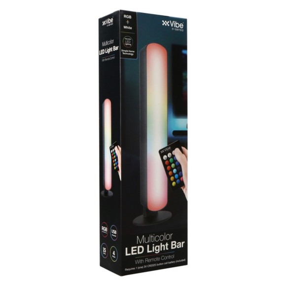 Vibe E-ssentials 11" Multicolor LED Light Bar With Remote Control - Picture 2 of 2